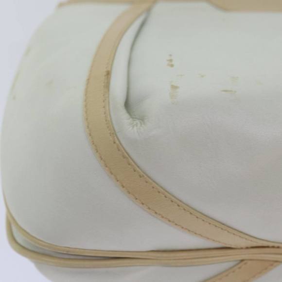 GUCCI Shoulder Bag Leather Beige Auth ep4257 - Picture 9 of 16